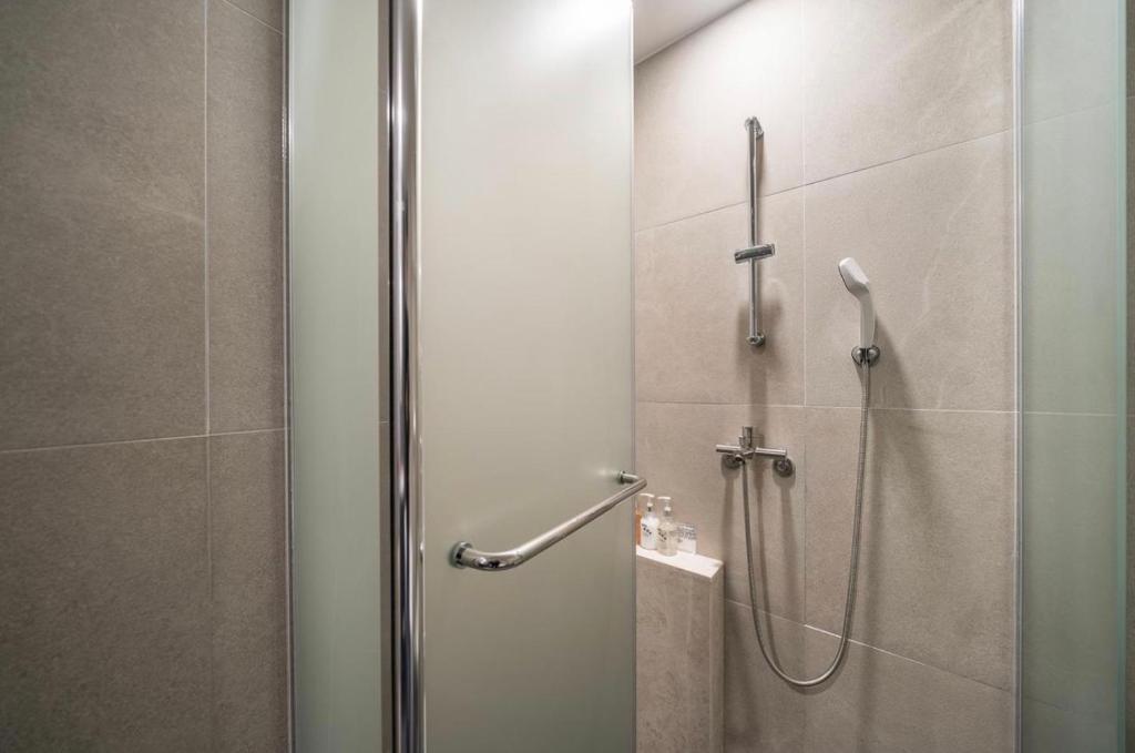 Koupelna v ubytování HOTEL MYEONG JAK