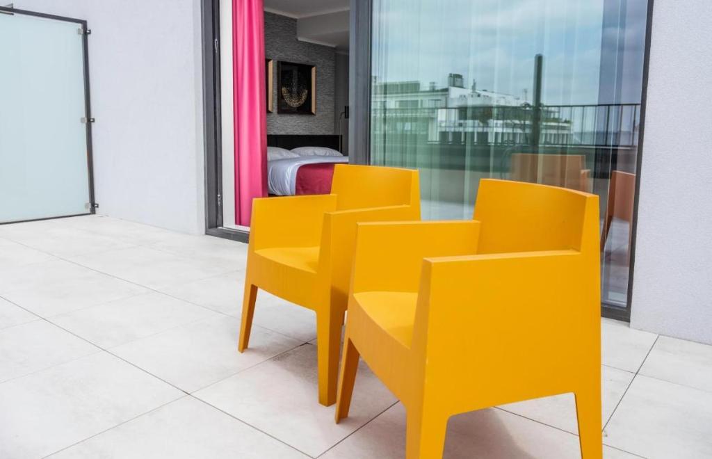 Posezení v ubytování Hotel Jamingo