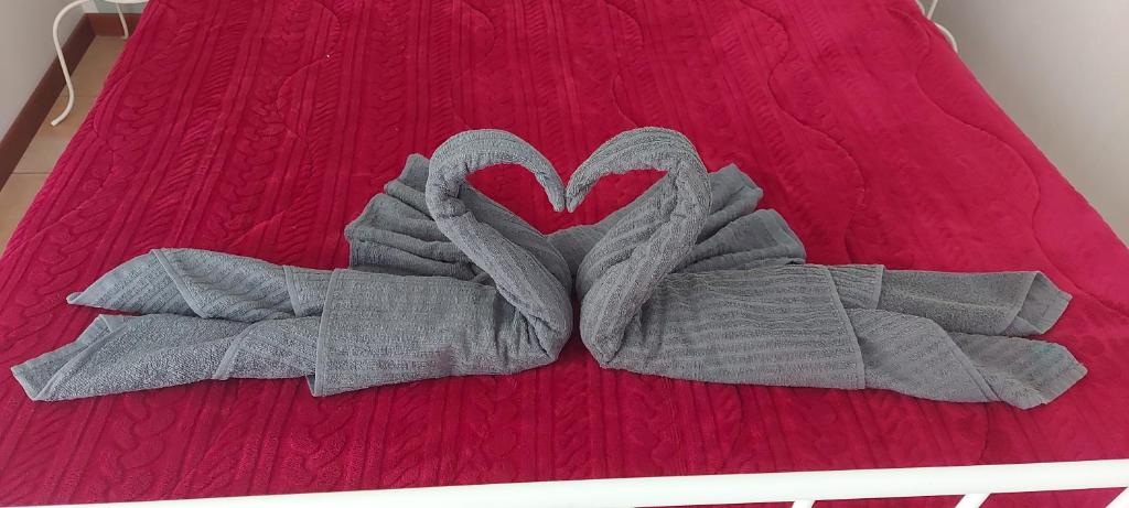 Postel nebo postele na pokoji v ubytování Lovehome