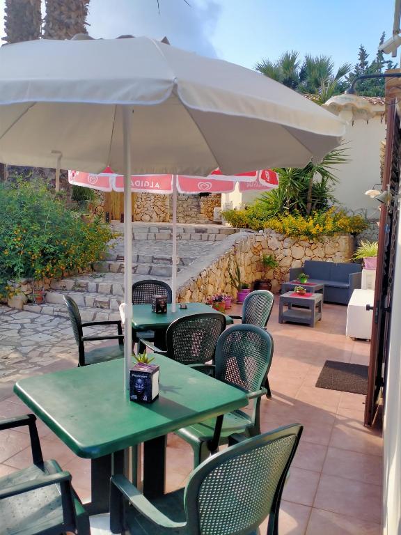 Patio nebo venkovní prostory v ubytování Hotel Grotticelli
