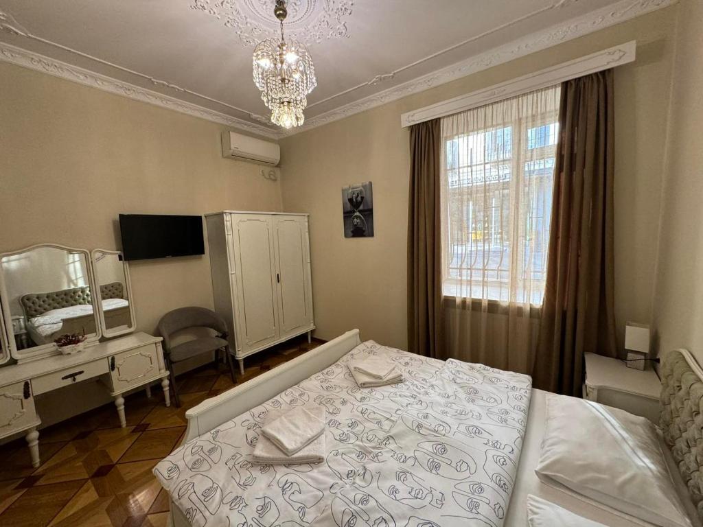 Postel nebo postele na pokoji v ubytování K&N Guesthouse