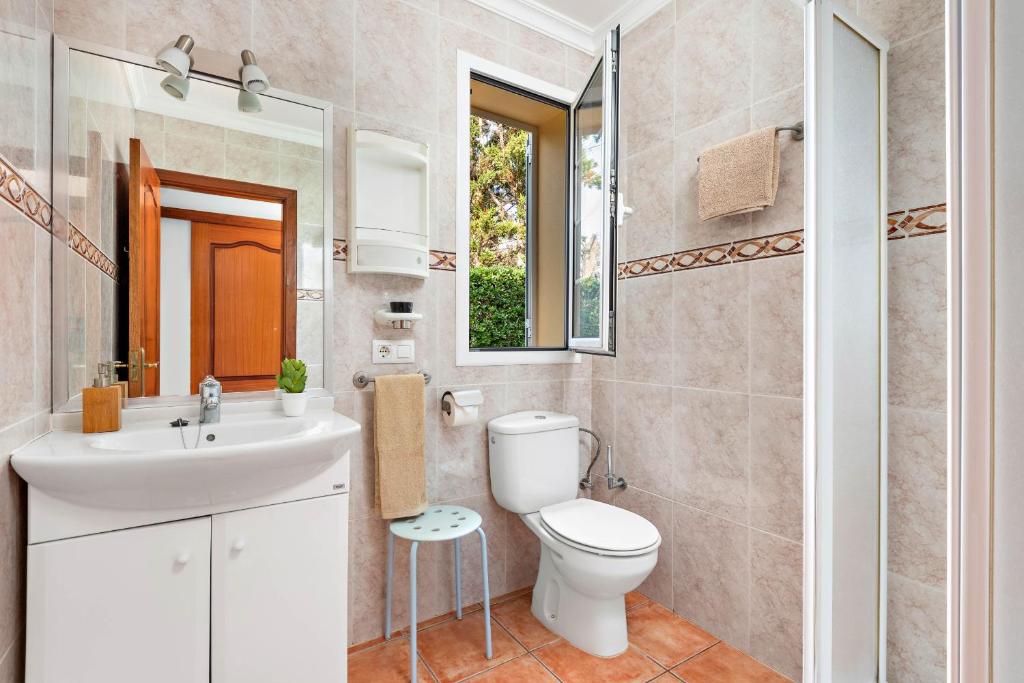 Koupelna v ubytování Villa Sol Menorca