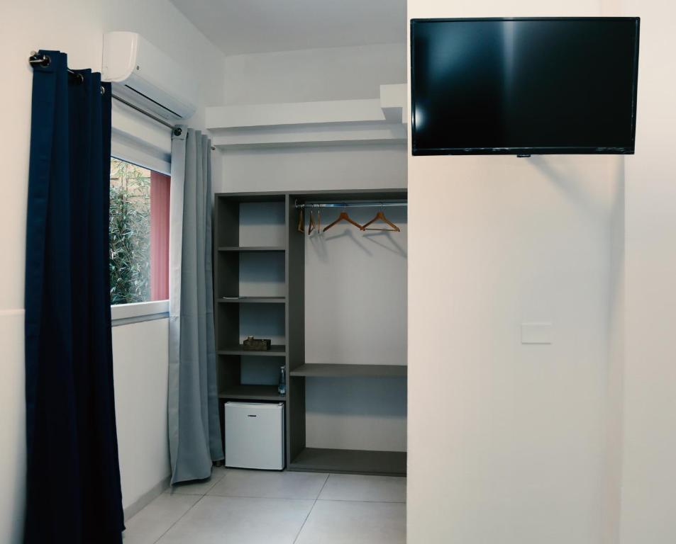 TV a/nebo společenská místnost v ubytování B&B La Cassa Armonica