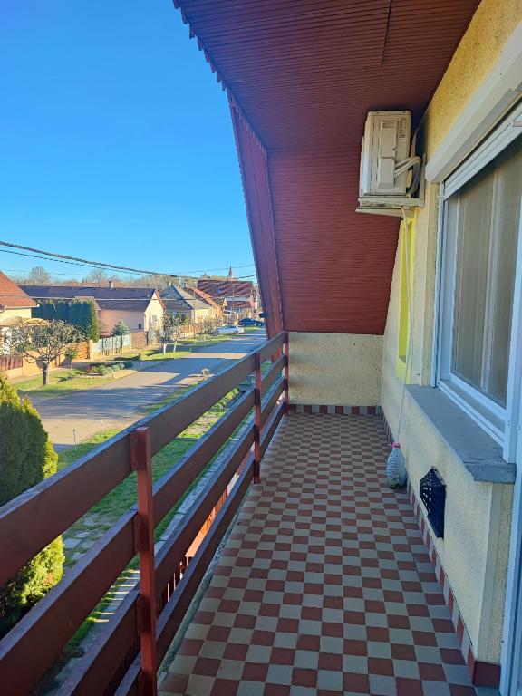 Balkón nebo terasa v ubytování Szaffi apartman