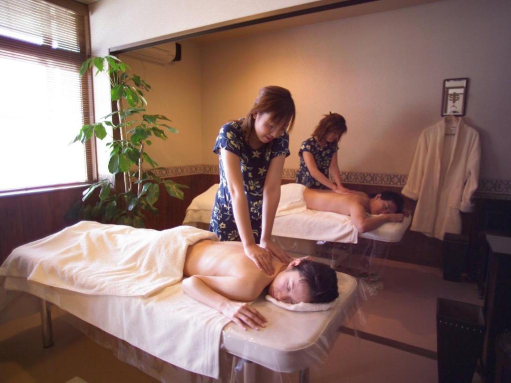 Lázně a/nebo wellness v ubytování Mt Fuji Hanayagi no Sho Keizan