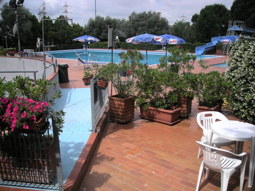 Bazén v ubytování Hotel Delta Florence nebo v jeho okolí