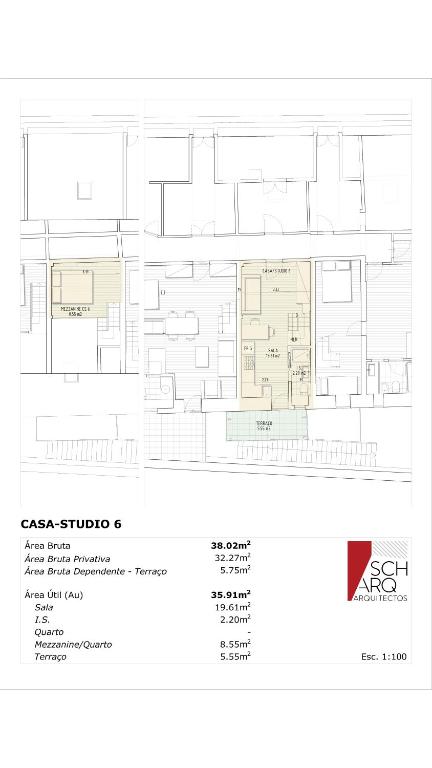 Studios with Mezzanine Rua da Moeda - 12