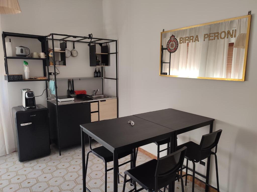 Kuchyň nebo kuchyňský kout v ubytování TERRA DI SUD Matera