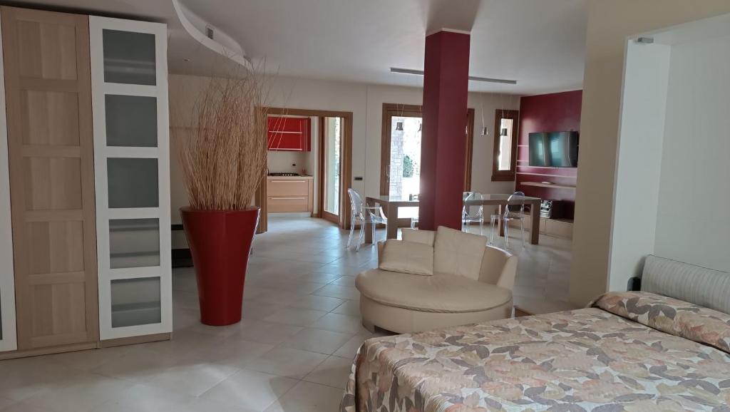 Χώρος καθιστικού στο OPENSPACE in Villa Vescovado