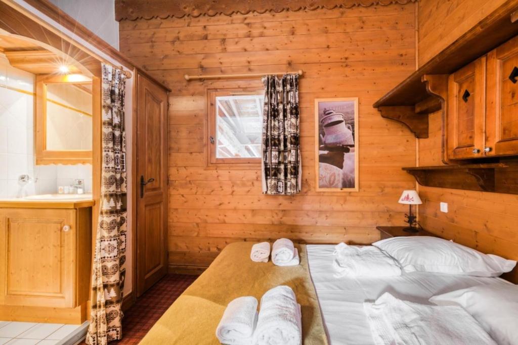Posteľ alebo postele v izbe v ubytovaní Résidence Les Alpages de Chantel - maeva Home - Appartement duplex 3 Pièces 6 Personnes - Sélection MAE-1638