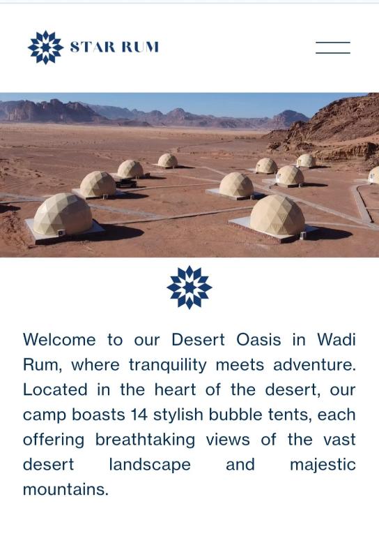 Fotografie z fotogalerie ubytování Star rum v destinaci Wadi Rum