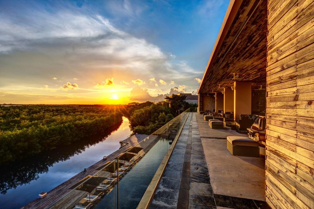 Paisaje cerca de este resort