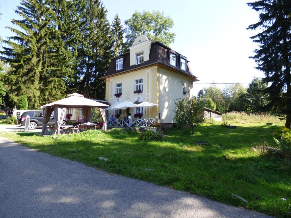 Zahrada ubytování Villa Meteor