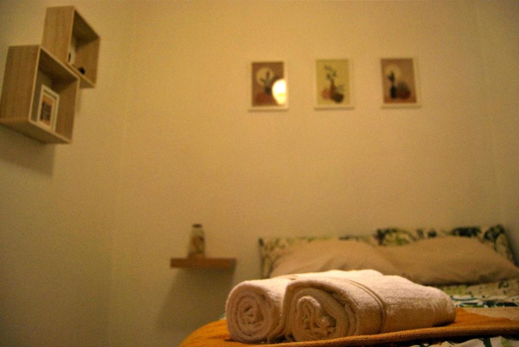 Posteľ alebo postele v izbe v ubytovaní Habitación céntrica