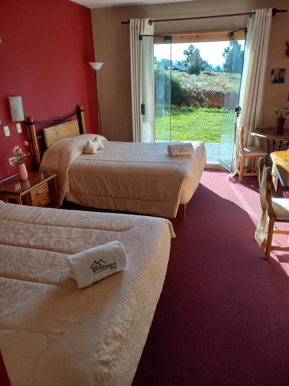 Posezení v ubytování Hotel Pumakala