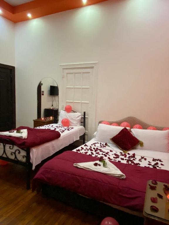 Postel nebo postele na pokoji v ubytování Meramees Hotel