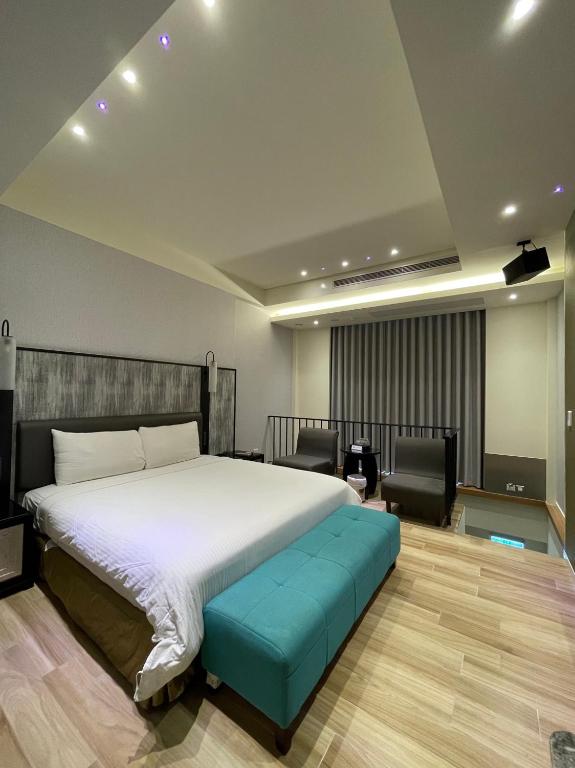 Letto o letti in una camera di G.SHOCK Motel