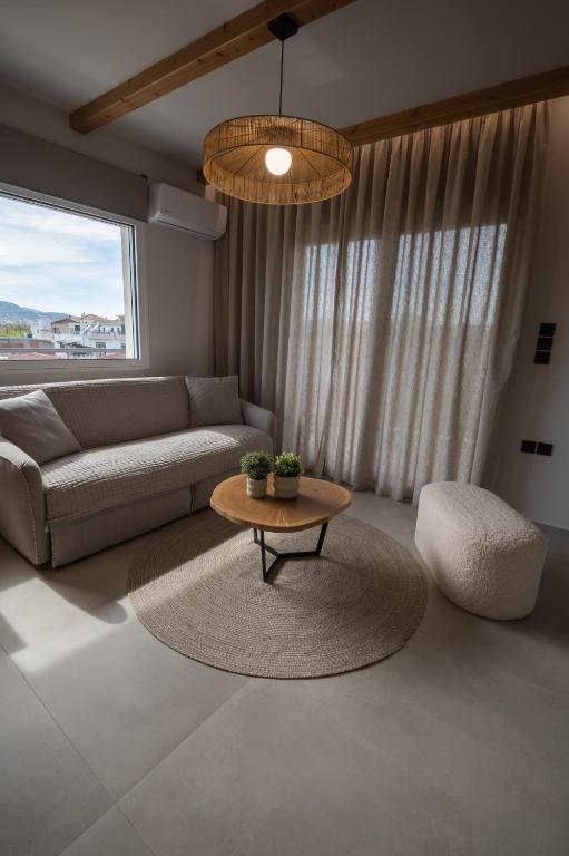 Posezení v ubytování Palaia Luxury Suite