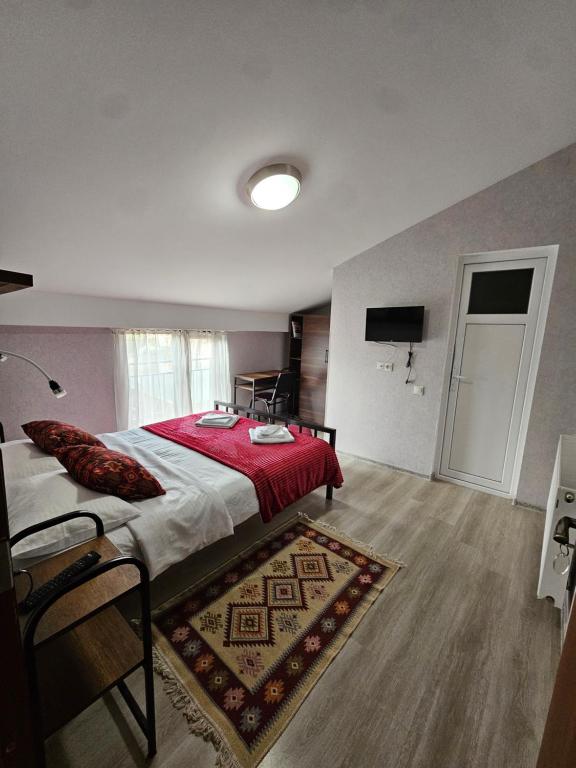 Postel nebo postele na pokoji v ubytování Hotel Tradicia