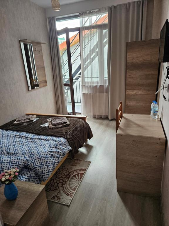 Postel nebo postele na pokoji v ubytování Hotel Tradicia