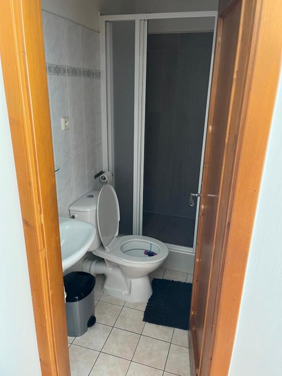 Koupelna v ubytování Penzion Znojmo