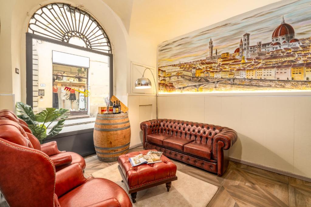 Posezení v ubytování Hotel Ginori Al Duomo