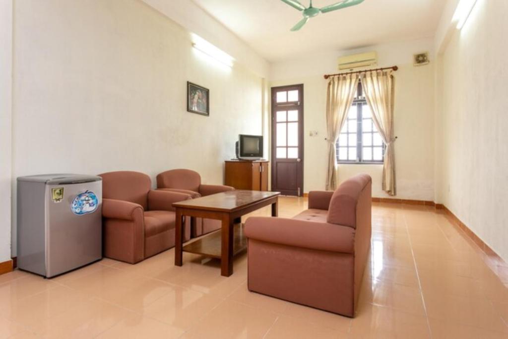 Posezení v ubytování Cửa Đại Beach Hotel