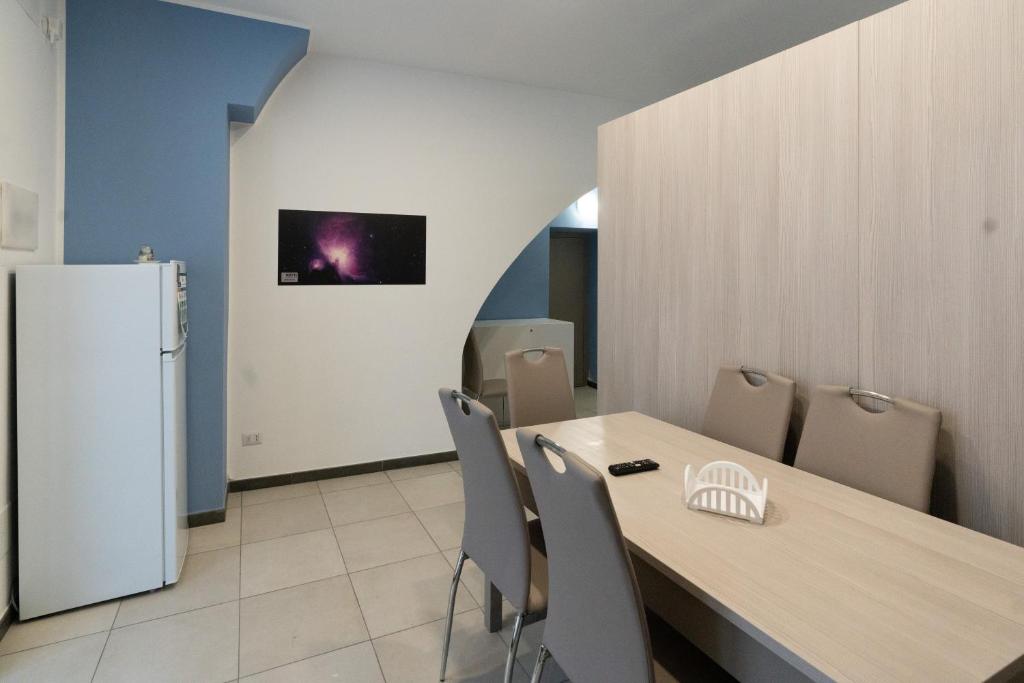 A kitchen or kitchenette at Notti Magiche