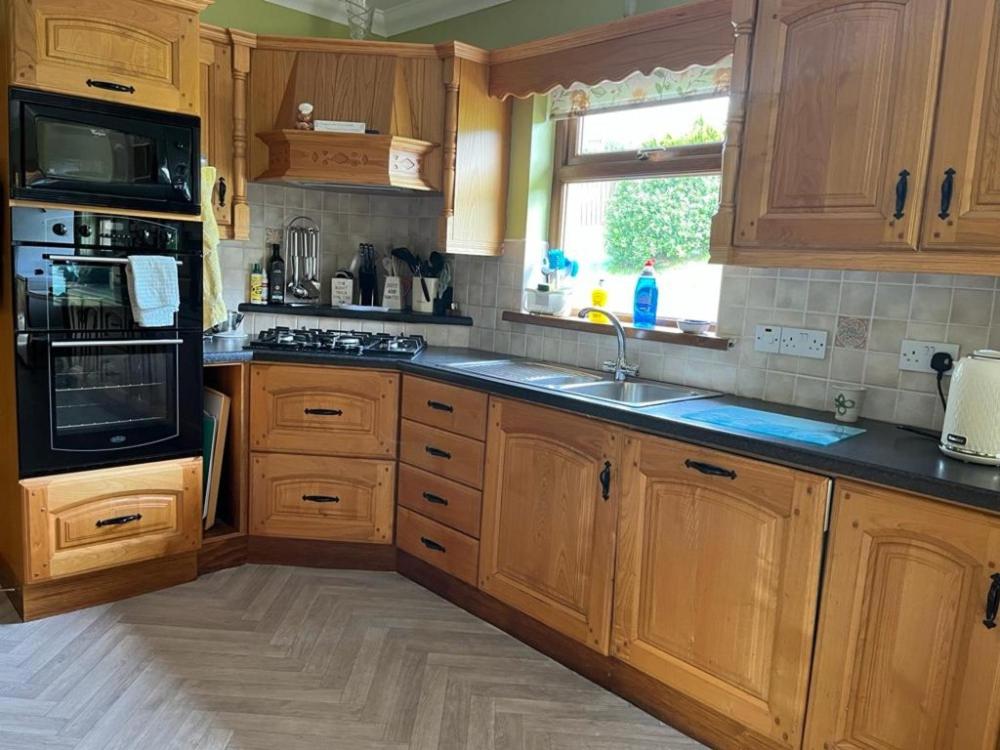 Kuchyň nebo kuchyňský kout v ubytování Runclevin House