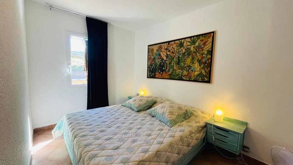 Postel nebo postele na pokoji v ubytování Appartement Cocody 41 LUMIO