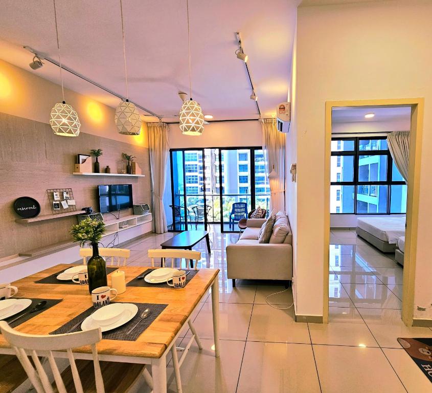 Atlantis Residence Waterpark Executive Suites Melaka By GGM - Appartement Supérieur D'une Chambre Avec Balcon
