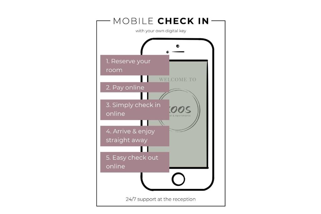 KOOS Hotel&Apartments - City Aparthotel - Resim 13