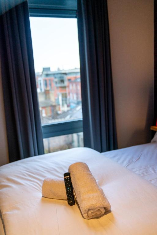 Ліжко або ліжка в номері easyHotel Dublin