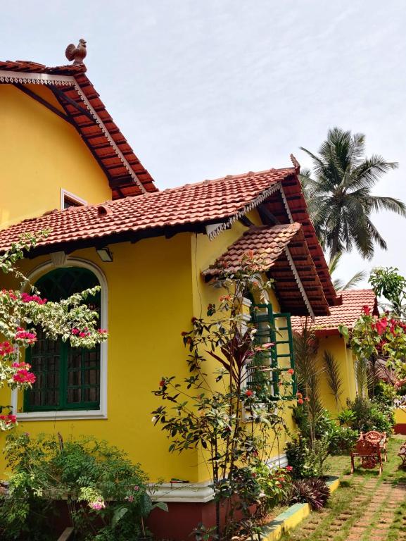 Zahrada ubytování Villa Agastya