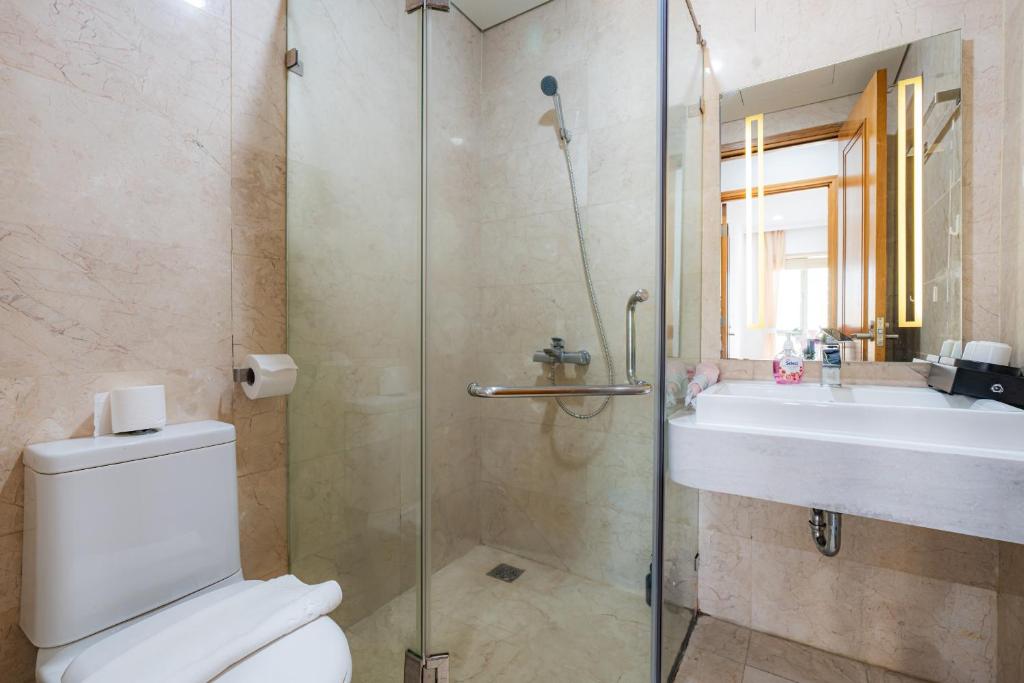 Koupelna v ubytování Sai Gon Pavillon Bà Huyện Thanh Quan Quận 3