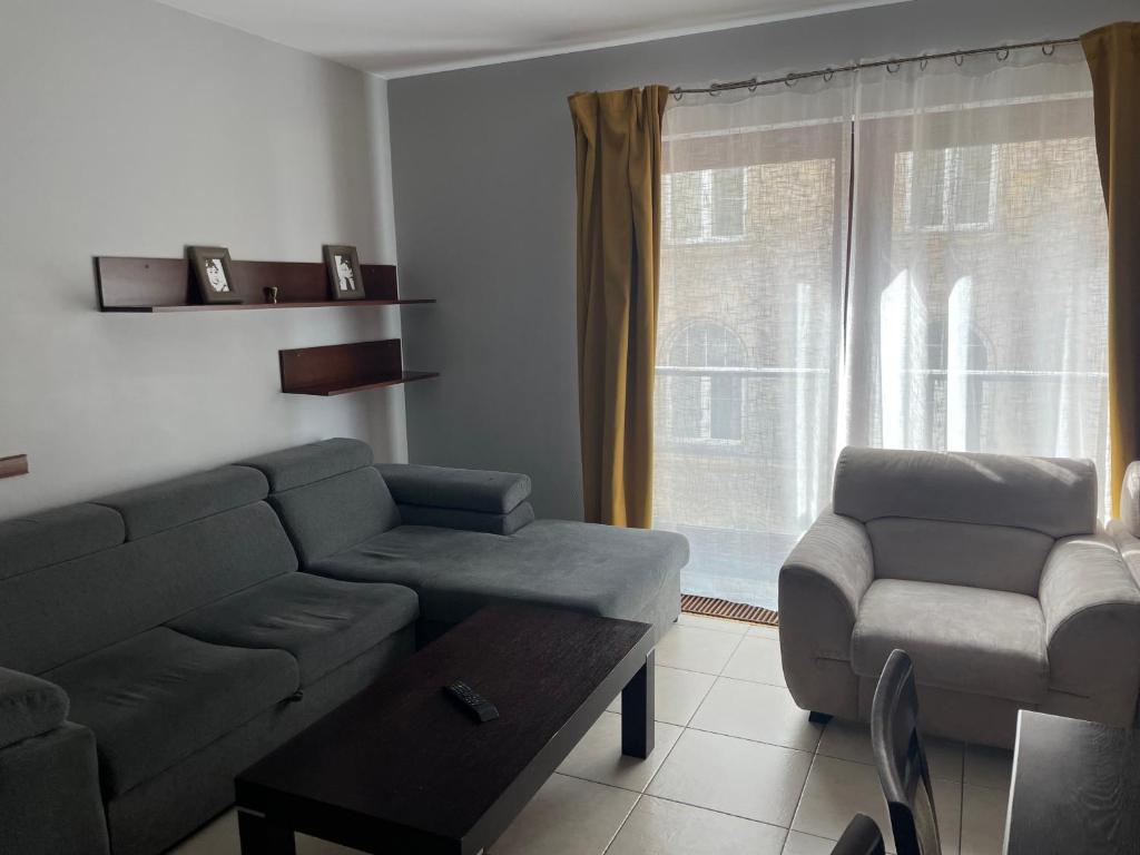 Część wypoczynkowa w obiekcie Apartment 24 Premium Old Town Wroclaw