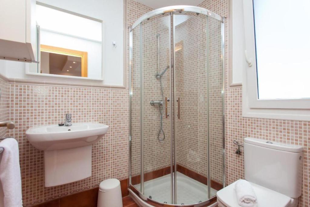 Koupelna v ubytování Villa Emma Private Pool Wifi FIBRA MiniGolf