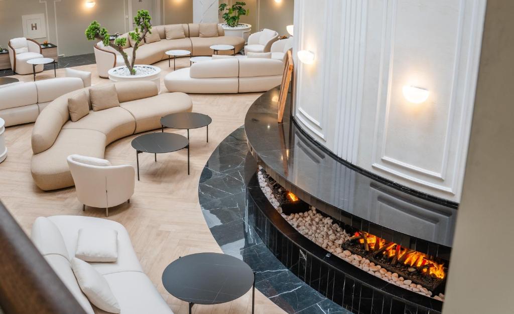 Posezení v ubytování Hotel Podrinje