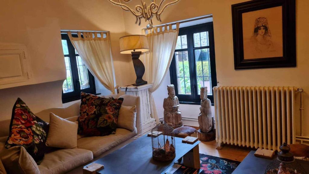 Posezení v ubytování Le château brangoly