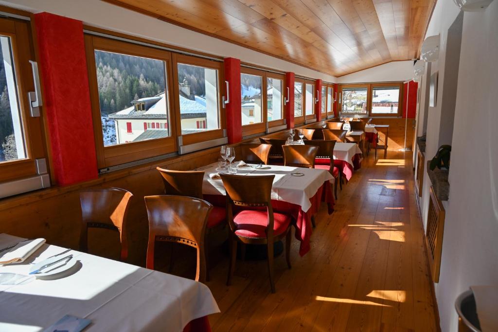 Posezení v ubytování Locanda Orelli