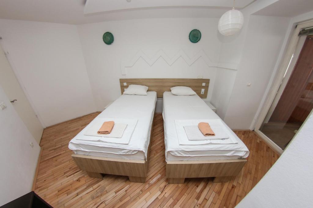 Postel nebo postele na pokoji v ubytování Hotel Hayat