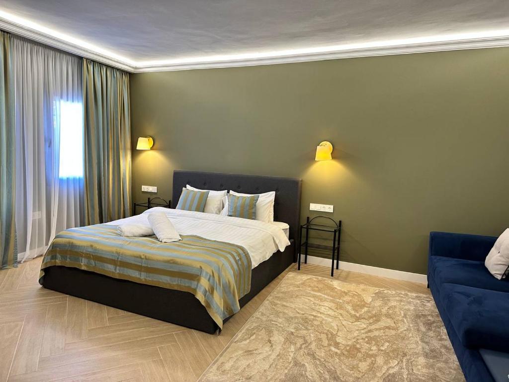 Posteľ alebo postele v izbe v ubytovaní Miramar Boutique Apartments ADULTS ONLY CORRALEJO