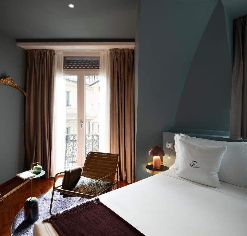 Posteľ alebo postele v izbe v ubytovaní Elizabeth Unique Hotel | a Member of Design Hotels™