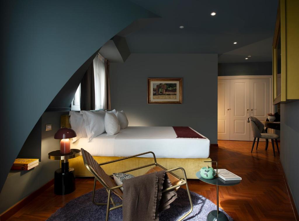 Posteľ alebo postele v izbe v ubytovaní Elizabeth Unique Hotel | a Member of Design Hotels™