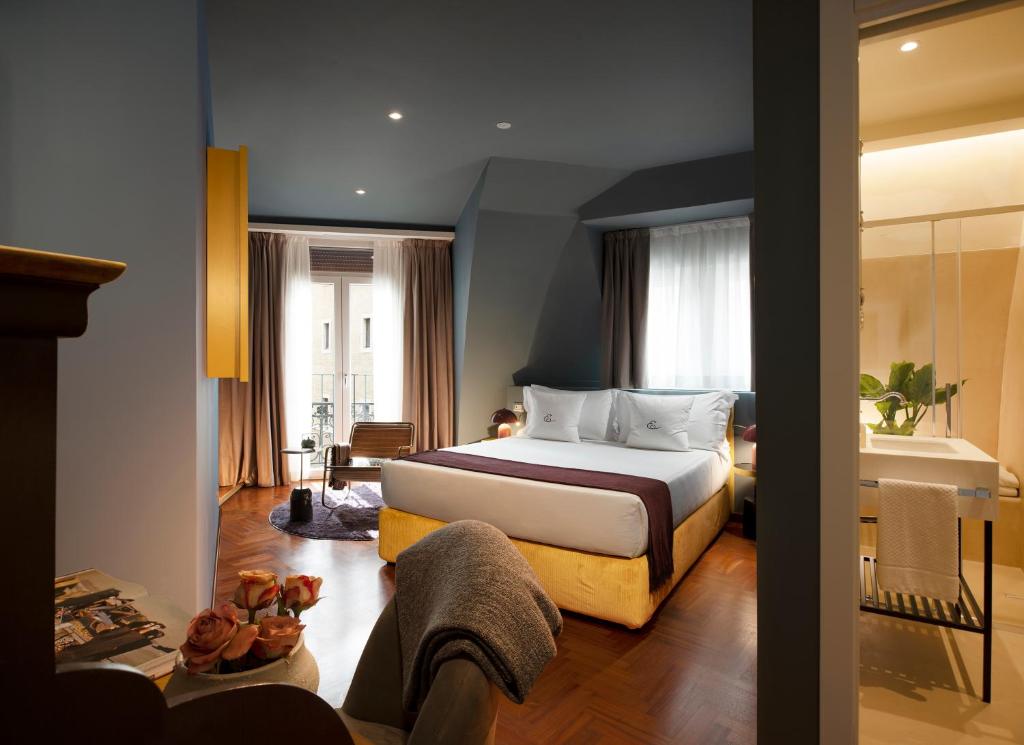Posteľ alebo postele v izbe v ubytovaní Elizabeth Unique Hotel | a Member of Design Hotels™