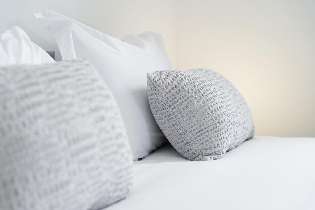Cama ou camas em um quarto em GuestReady - Casas de Fralães 1