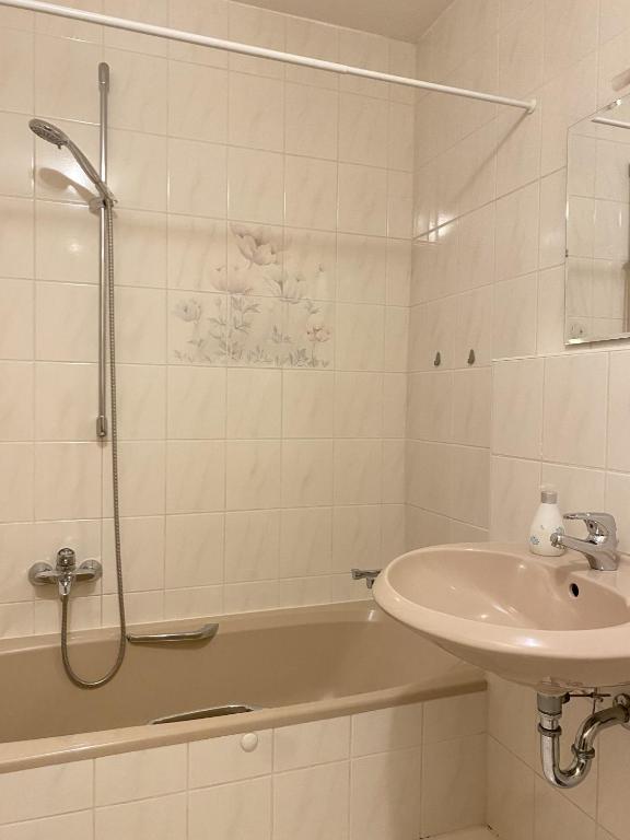Koupelna v ubytování Ferienwohnung Starnberg