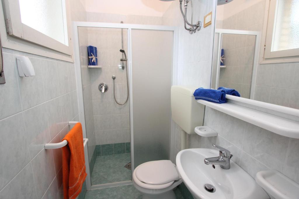 A bathroom at Tamerici