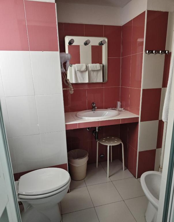 Kúpeľňa v ubytovaní Hotel Esperia