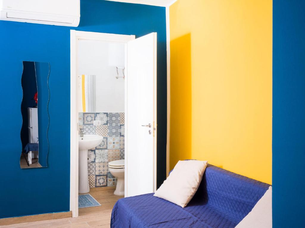 Kúpeľňa v ubytovaní Comfortable studio in Palermo 45 sqm with view